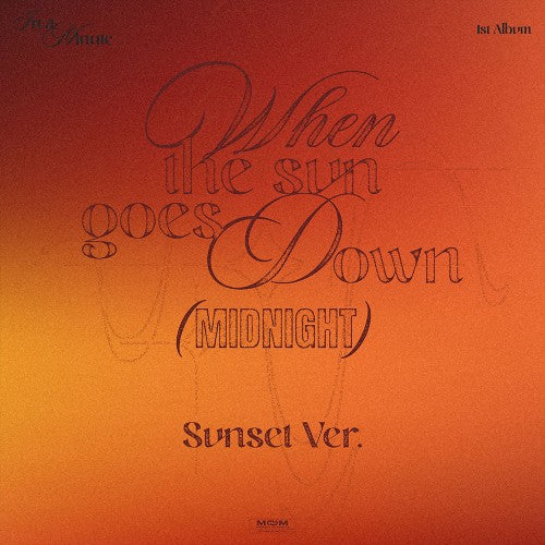 IN A MINUTE When the sun goes down Midnight 1st Album SUNSET Ver - main image