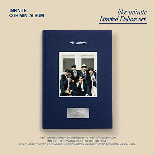 INFINITE Like INFINITE 8th Mini Album - Limited Deluxe Version main image