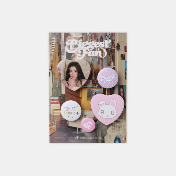 Irene Pin Button Set 2026 IRENE 1ST ALBUM Biggest Fan Official MD - main image