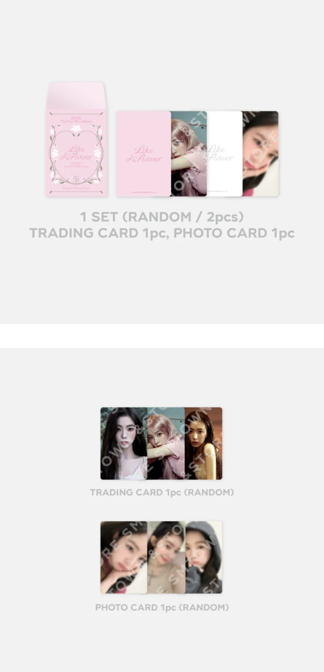 IRENE - Random Trading Card [Like A Flower Official MD] - K PLACE