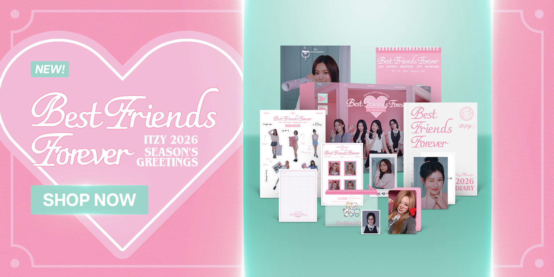 ITZY 2026 Seasons Greetings - Banner
