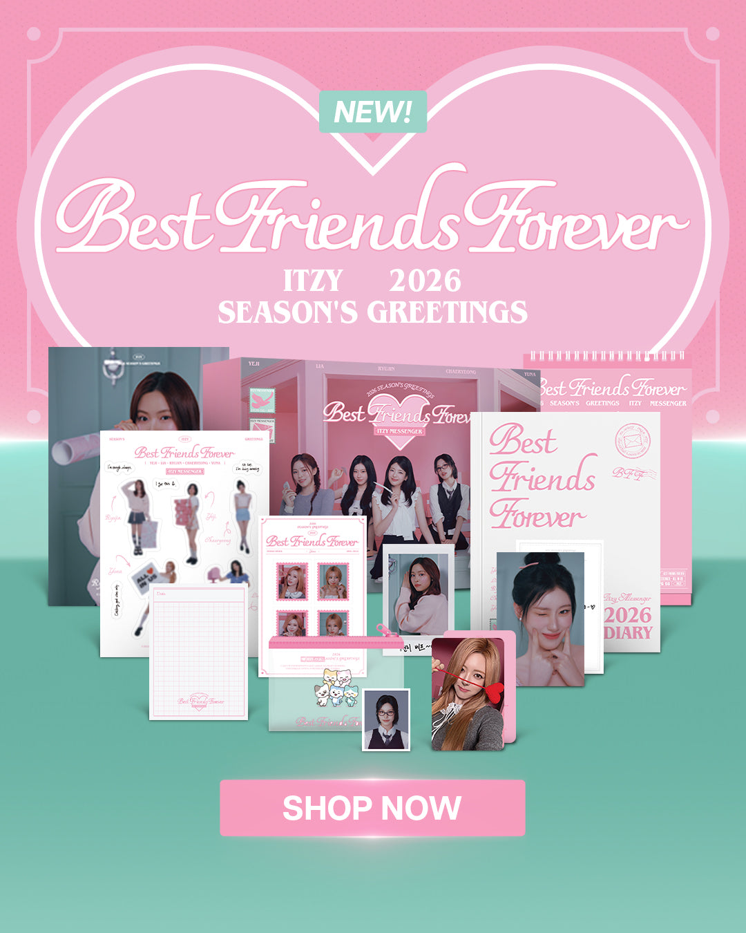 ITZY 2026 Seasons Greetings - Mobile Banner
