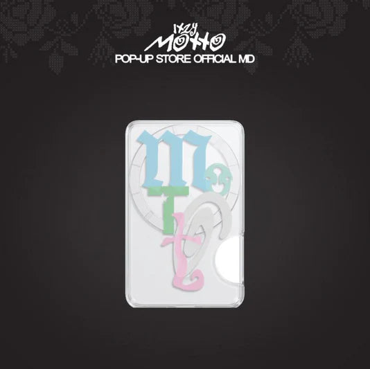 ITZY Clear Magnetic Card Case Motto POP UP Store Official MD - main image