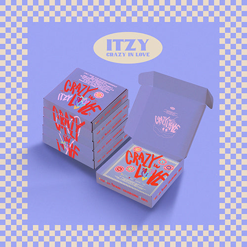 ITZY CRAZY IN LOVE 1st Album 6 variations - cover image