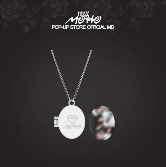 ITZY Engraved Pendant Necklace Motto POP UP Store Official MD - main image