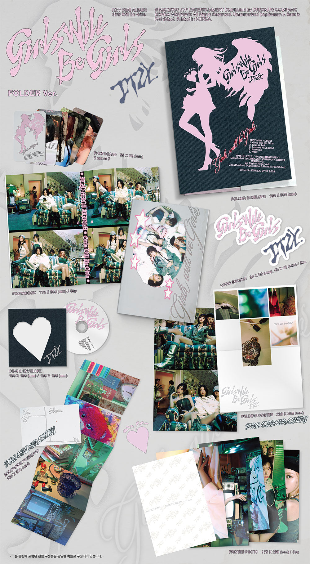 ITZY - Girls Will Be Girls [10th Mini Album - Photobook + Box + Folder Set] gallery image 3