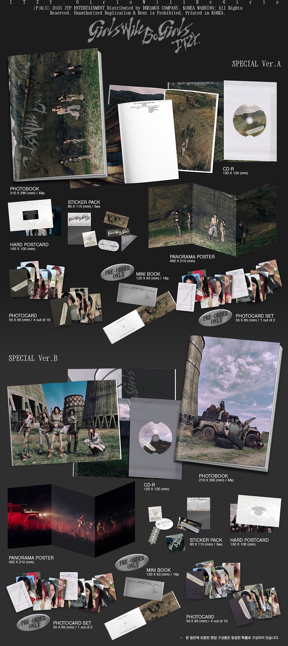 ITZY - Girls Will Be Girls [10th Mini Album - Special Edition] - K