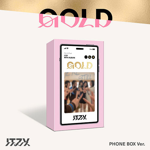 ITZY GOLD 9th Mini Album - Phone Box version main image