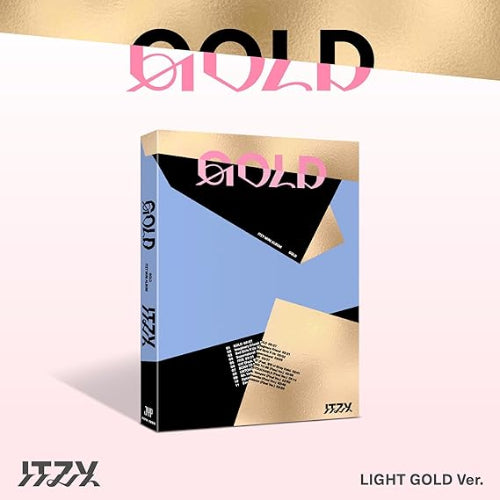 ITZY GOLD 9th Mini Album - Standard version - Light Gold Version