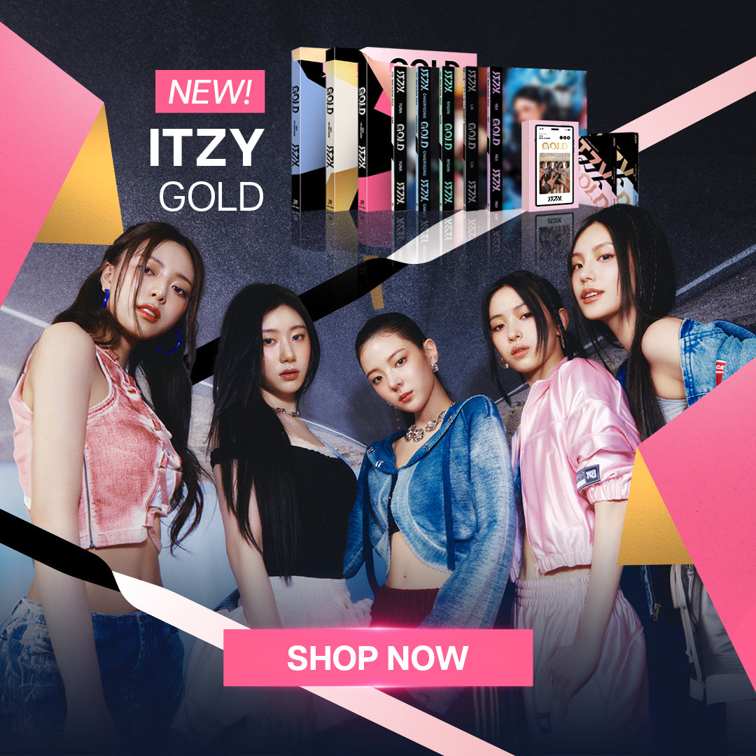 ITZY GOLD Banner Mobile