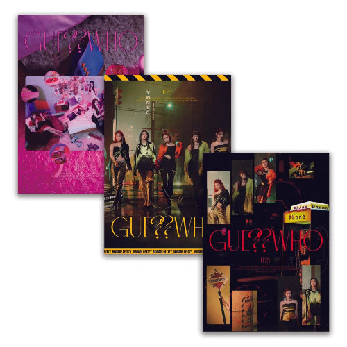 ITZY GUESS WHO 4th Mini Album 3 variations main product image
