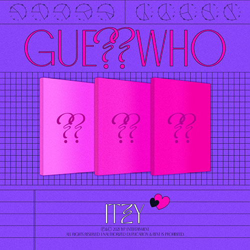 ITZY GUESS WHO 4th Mini Album 3 variations main product image