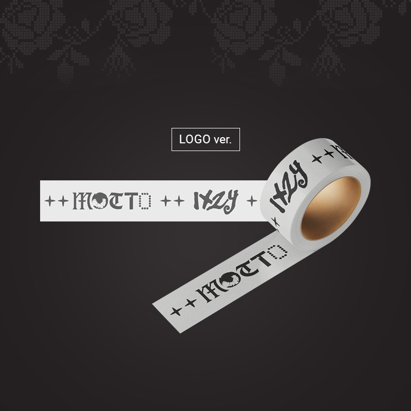 ITZY Masking Tape Motto POP UP Store Official MD - LOGO Ver - main image