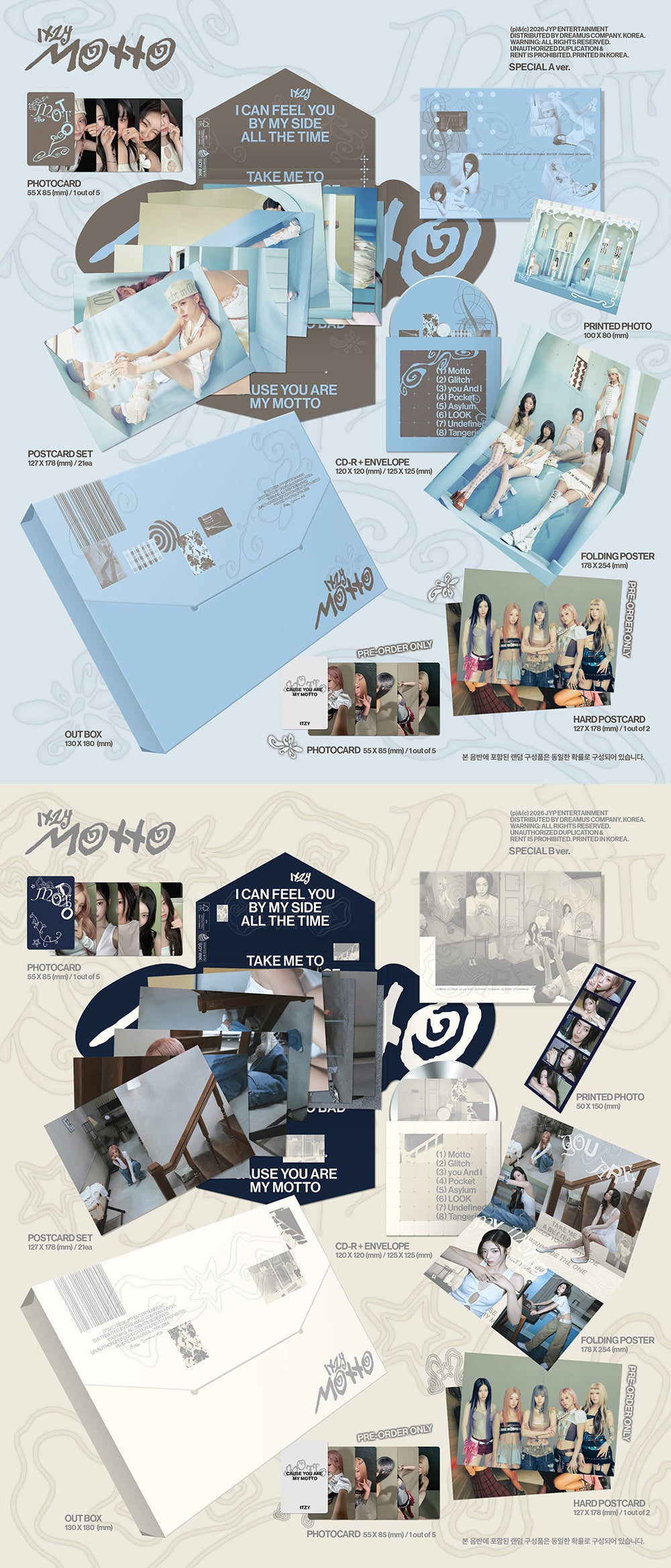 ITZY - Motto (Special Version) kpop album