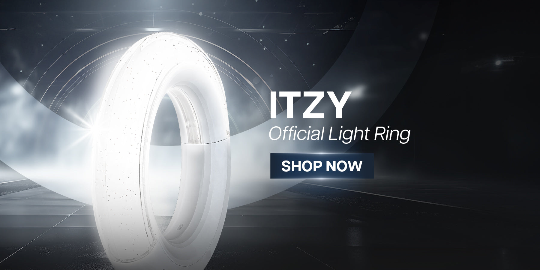 ITZY Official Light Ring Banner