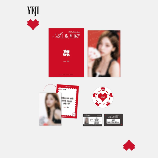 ITZY Photo Set ALL IN MIDZY 5th Fan Meeting Official MD YEJI Ver - main image