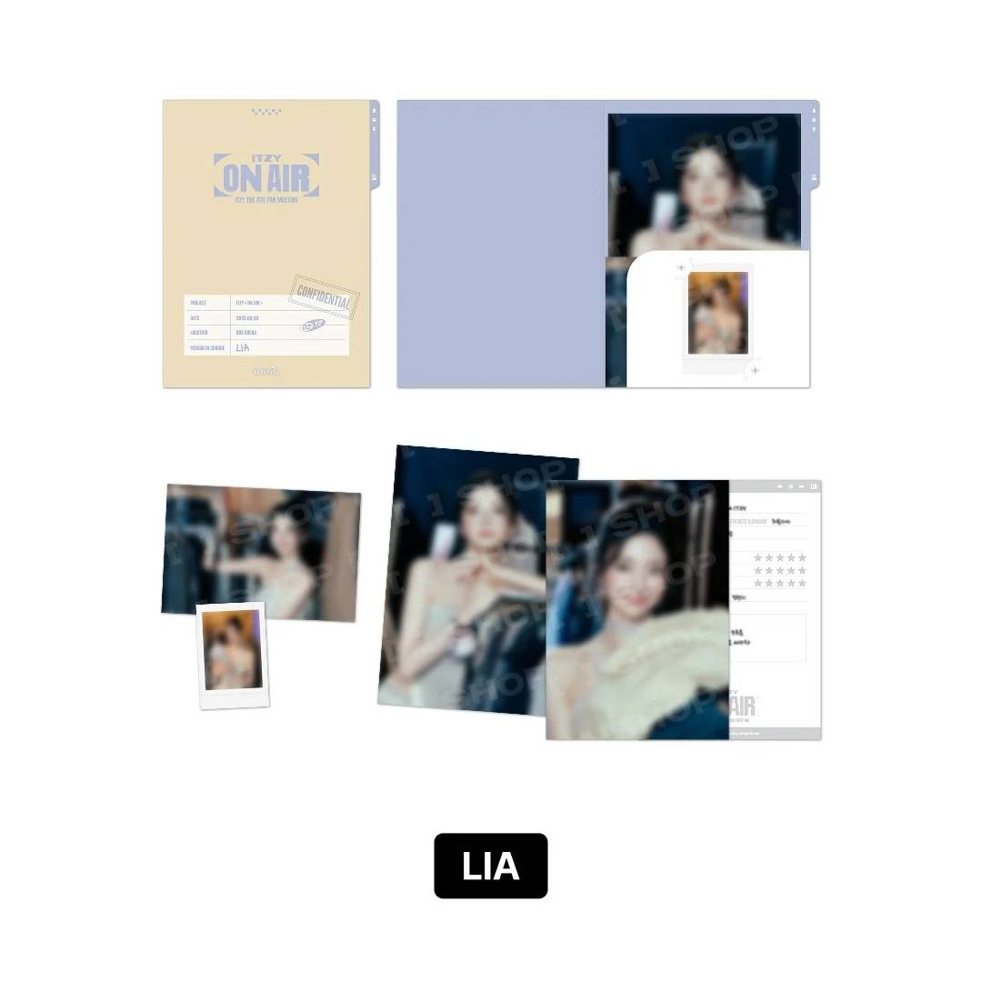 ITZY Photo Set The 4th Fan Meeting ON AIR Official MD - LIA Version