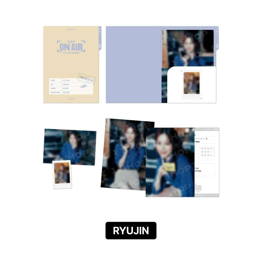 ITZY Photo Set The 4th Fan Meeting ON AIR Official MD - RYUJIN Version