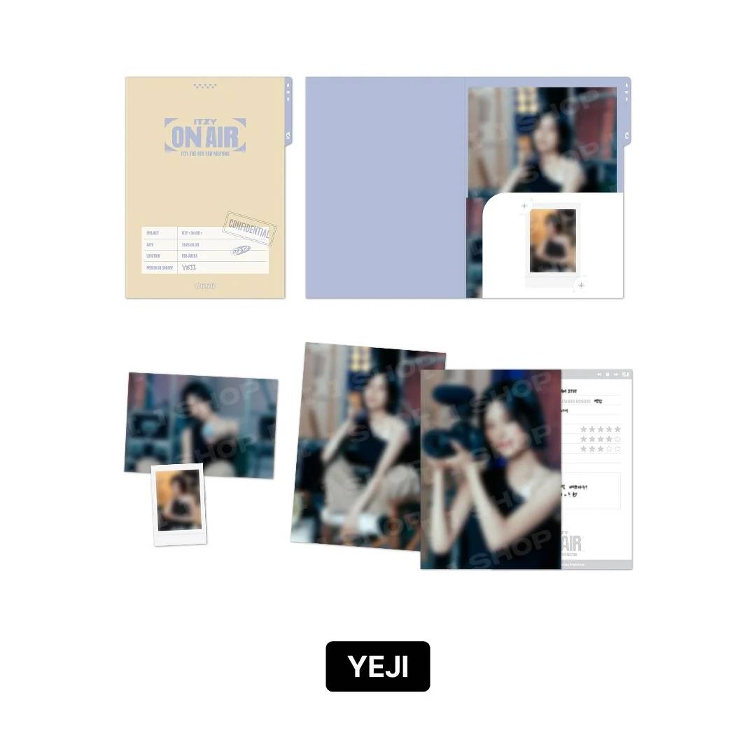 ITZY Photo Set The 4th Fan Meeting ON AIR Official MD - YEJI Version