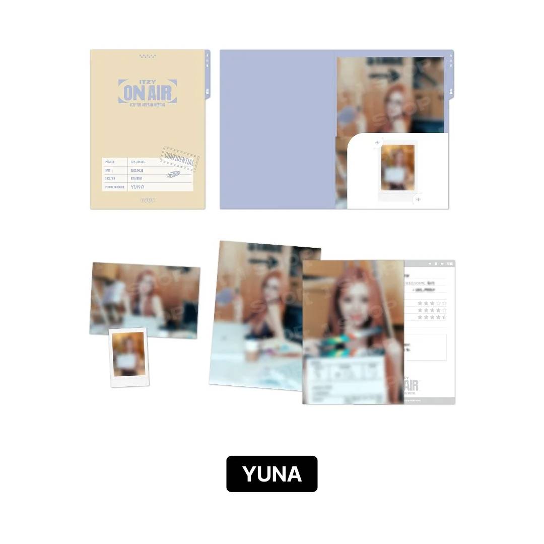 ITZY - Photo Set [The 4th Fan Meeting 'ON AIR' Official MD] - K PLACE