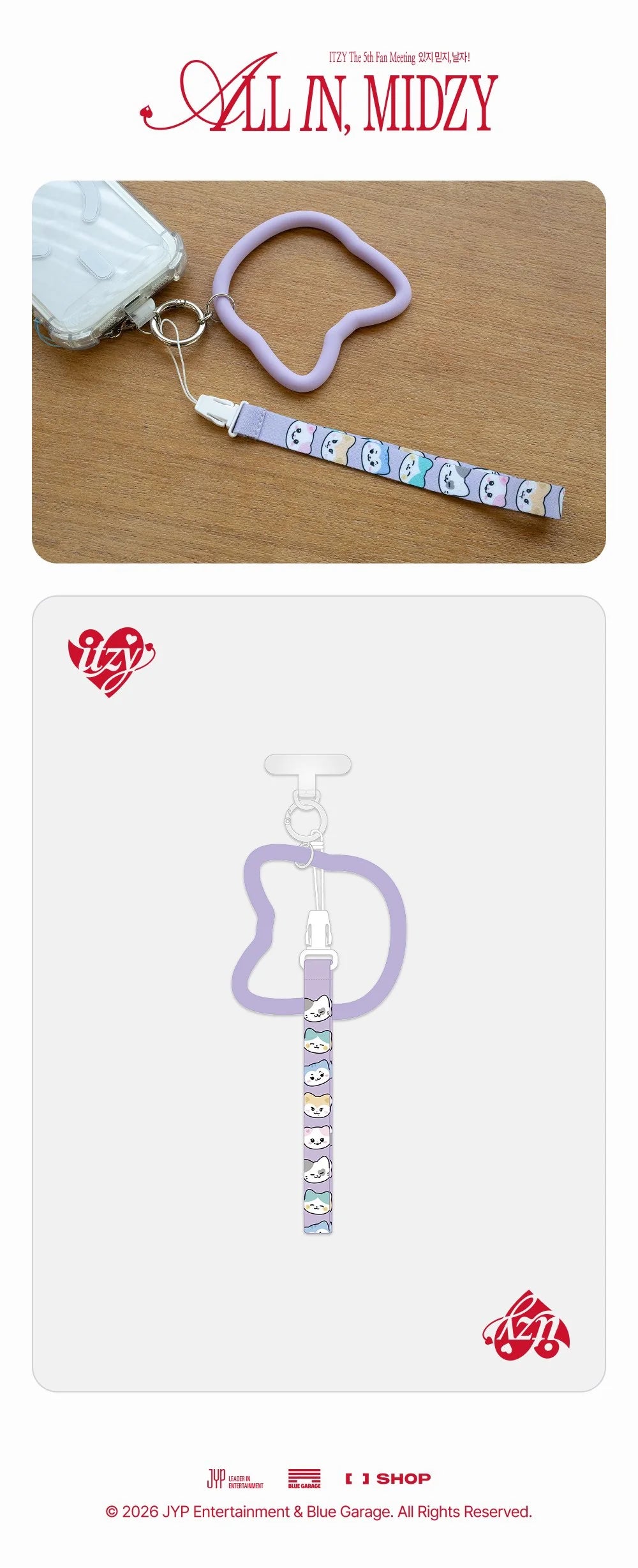 [PRE-ORDER] ITZY - Silicone Multi Ring ['ALL IN, MIDZY' 5th Fan Meeting Official MD] gallery image 1