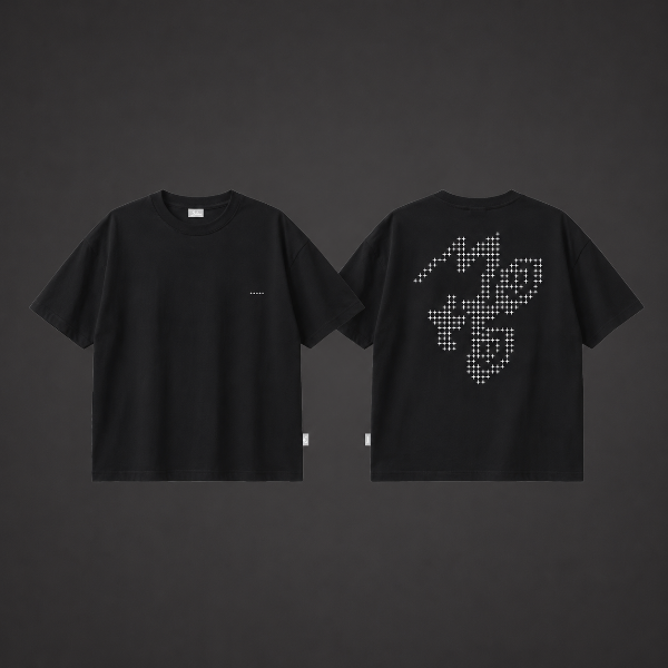 ITZY T-Shirt Motto POP UP Store Official MD Black - main image
