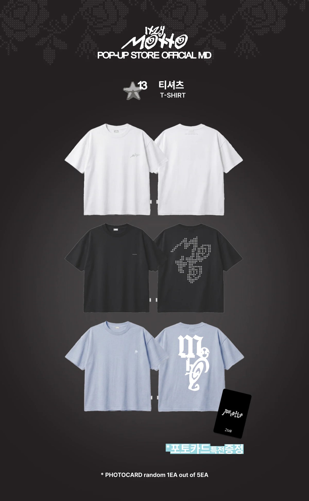 ITZY - T-Shirt [Motto POP-UP Store Official MD] gallery image 1