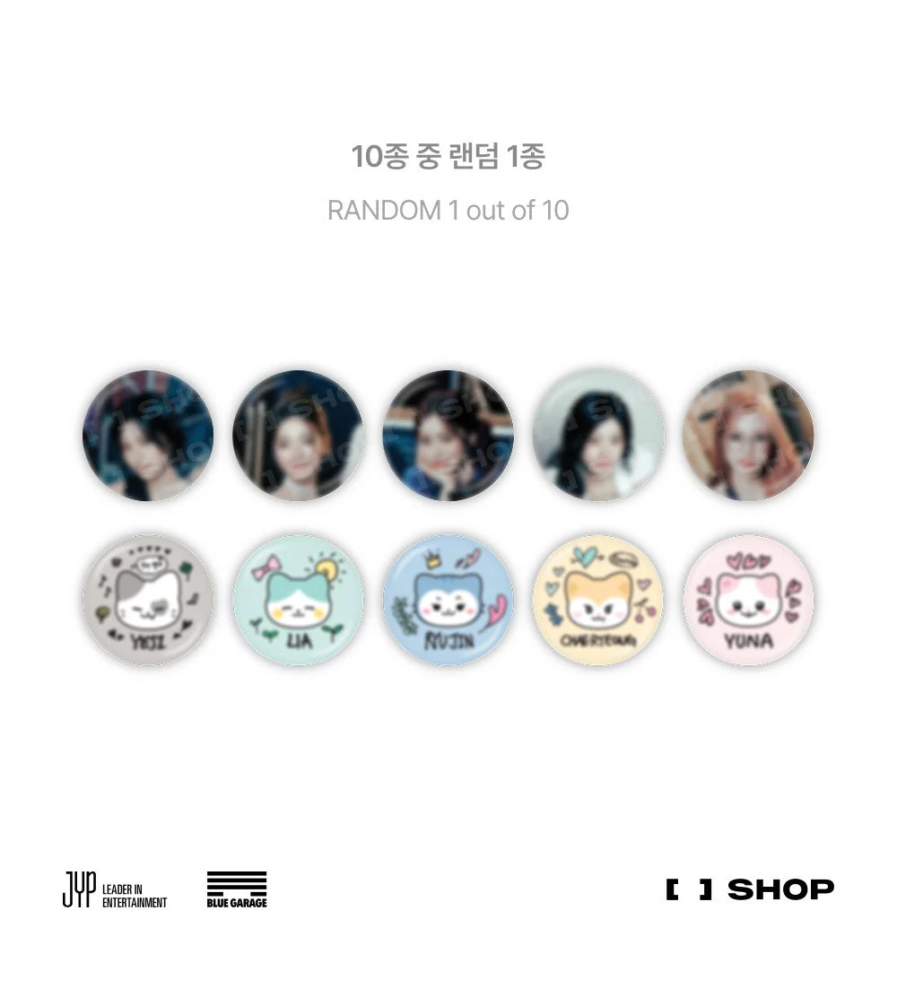 ITZY - Trading Can Badge [The 4th Fan Meeting 'ON AIR' Official MD