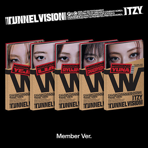 ITZY - TUNNEL VISION 11th Mini Album Member Ver - Main Image