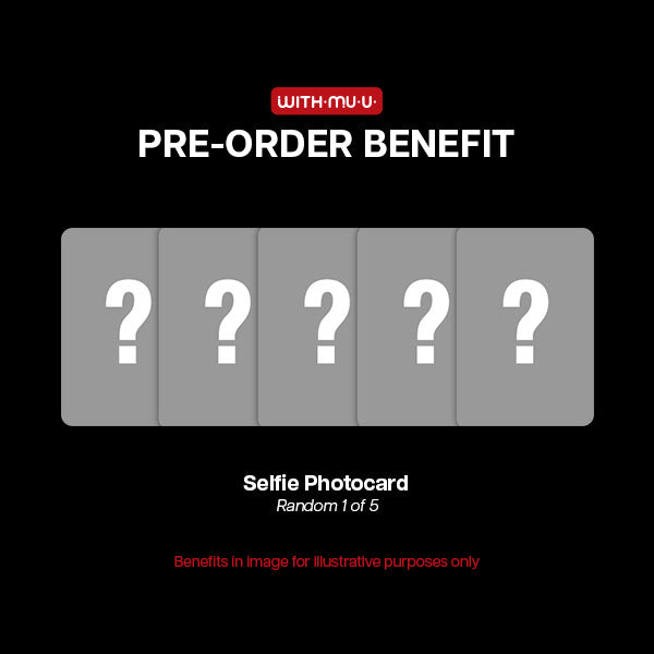 ITZY - TUNNEL VISION 11th Mini Album Member Ver - Withmuu POBs