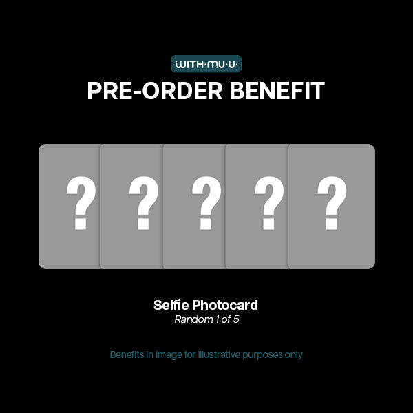 ITZY - TUNNEL VISION 11th Mini Album - Photo Projection Version - Withmuu POBs