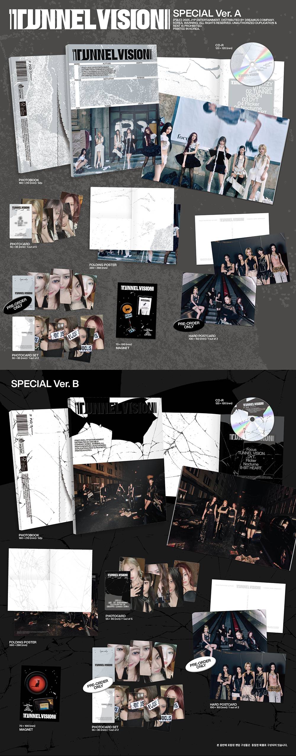 ITZY - TUNNEL VISION [11th Mini Album - Special Ver.]