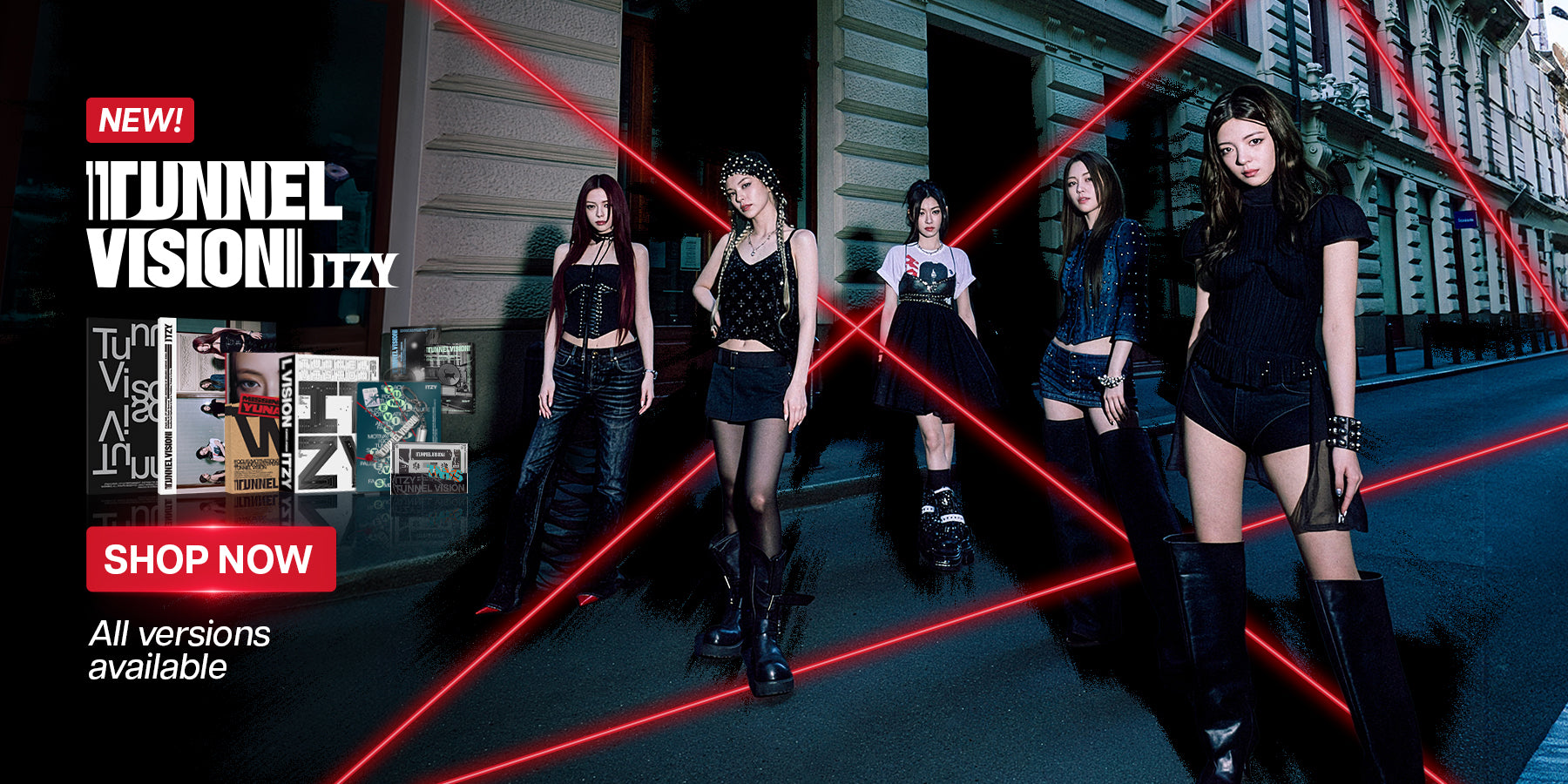 ITZY TUNNEL VISION Album - Banner