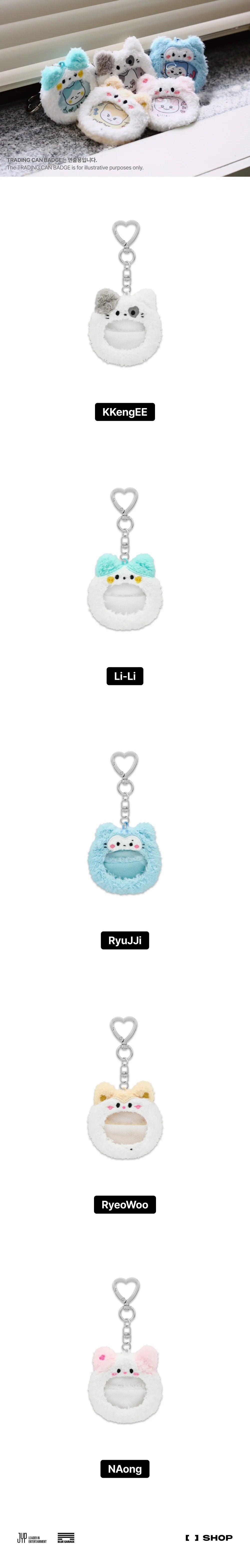 ITZY - TWINZY Can Badge Holder [The 4th Fan Meeting 'ON AIR' Official MD]