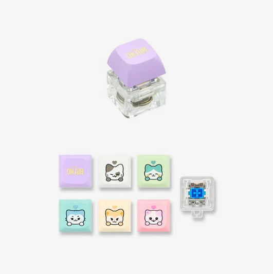 ITZY TWINZY Keycap Set The 4th Fan Meeting ON AIR Official MD - main image