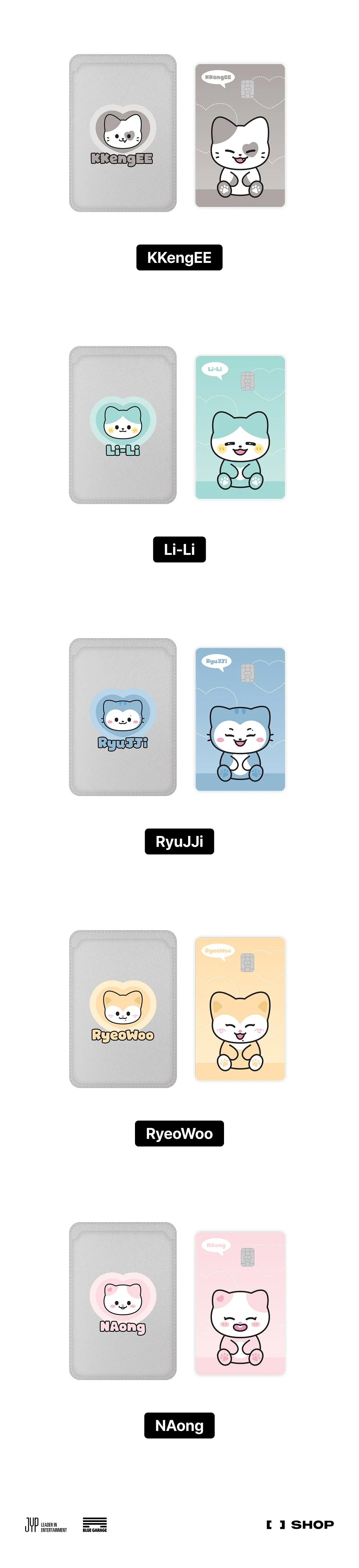 ITZY - TWINZY Magnetic Card Wallet [The 4th Fan Meeting 'ON AIR' Official MD]