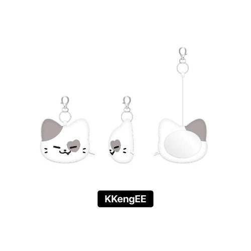 ITZY TWINZY Plush Face Mirror The 4th Fan Meeting ON AIR Official MD - KKengEE Version