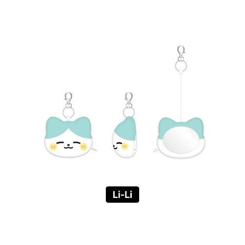 ITZY TWINZY Plush Face Mirror The 4th Fan Meeting ON AIR Official MD - LI-LI Version