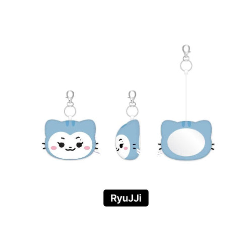 ITZY TWINZY Plush Face Mirror The 4th Fan Meeting ON AIR Official MD - RyuJJi Version