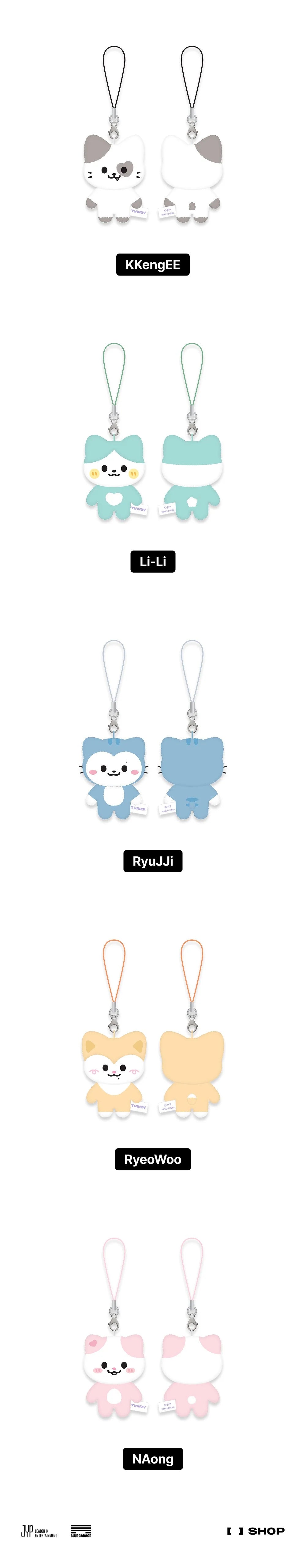 ITZY - TWINZY Plush Micro Ver. [The 4th Fan Meeting 'ON AIR' Official MD]