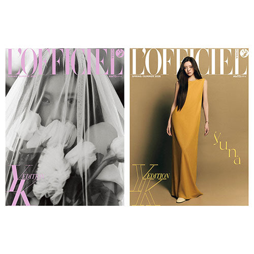 ITZY YUNA Cover L OFFICIEL Korea 2026 Summer Special Issue - main image