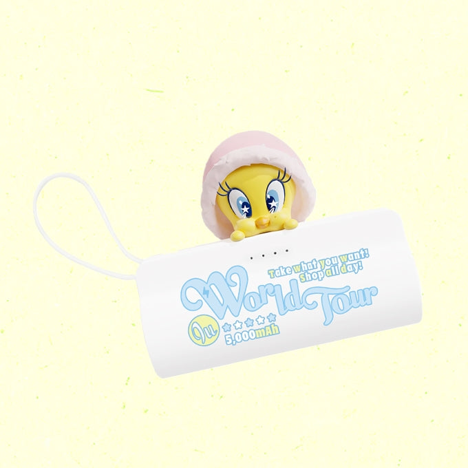 IU Tweety x IU Docking Type Power Bank THE WINNING 2024 HEREH World Tour Concert Encore Official MD - main image 1