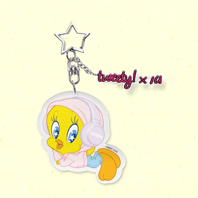 IU Tweety x IU The Winning Keyring THE WINNING 2024 HEREH World Tour Concert Encore Official MD - main image 1