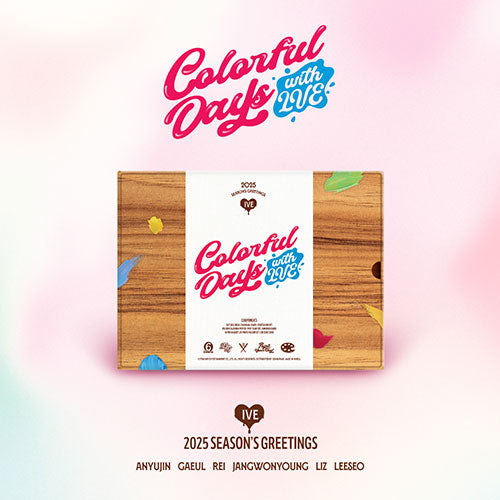 IVE 2025 Seasons Greetings Colorful Days with IVE - main image