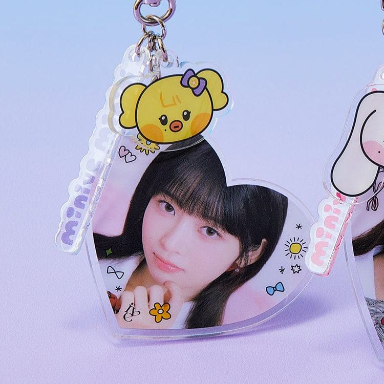 IVE Acrylic Keyring With Minive Minini IVE SWITCH Official MD - main image 4