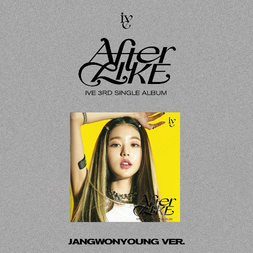 IVE After Like 3rd Single Album - Jewel Case Version 6 variations - Jang Wonyoung Version