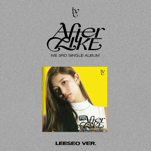IVE After Like 3rd Single Album - Jewel Case Version 6 variations - Leeseo Version
