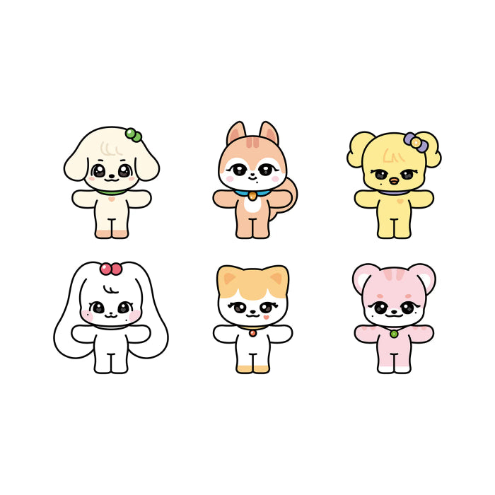 IVE Fluffy Plush 30cm Ver WELCOME TO MINIVE SCHOOL X MINIVE POP-UP Official MD - main image