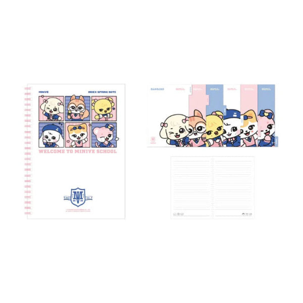 IVE Index Spring Note WELCOME TO MINIVE SCHOOL IVE X MINIVE POP-UP Official MD - Main Image