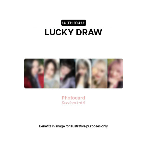 IVE Empathy 3rd EP Album Withmuu Lucky Draw